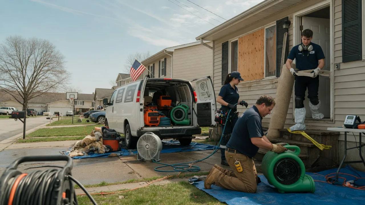 Water Damage Restoration in Pennington, NJ near me
